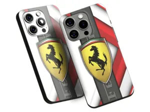 Ferrari Protector Smartphone Look Estándar Y Minimalista